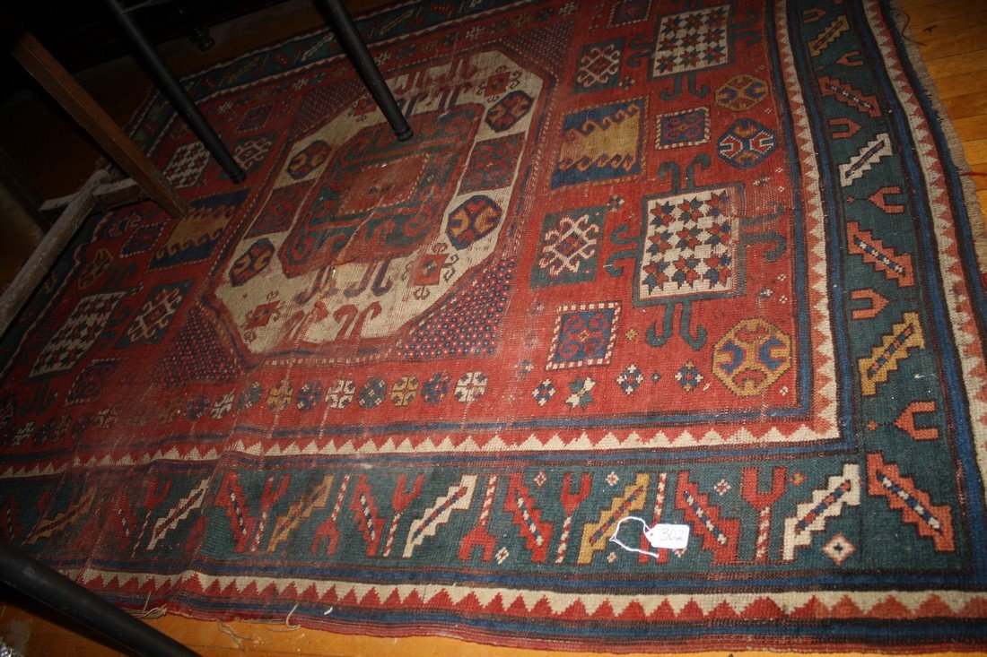 Oriental rug.  76"x77" (1 of 1)