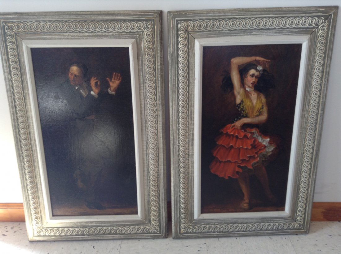 2 paintings by Joseph Sheppard circa 1930s (1 of 1)