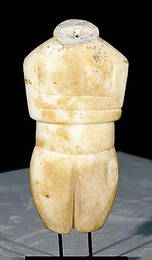 372: Ancient Cycladic carved marble torso