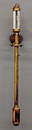 38: Portuguese brass ship's stick barometer