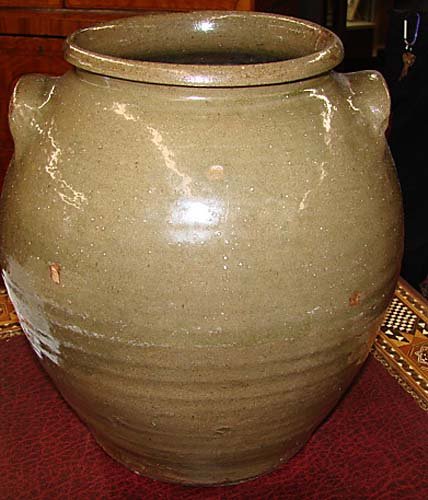 Edgefield District stoneware storage jar, attribut - 2