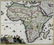 662: Early Dutch map of Africa by Frederick De Wit