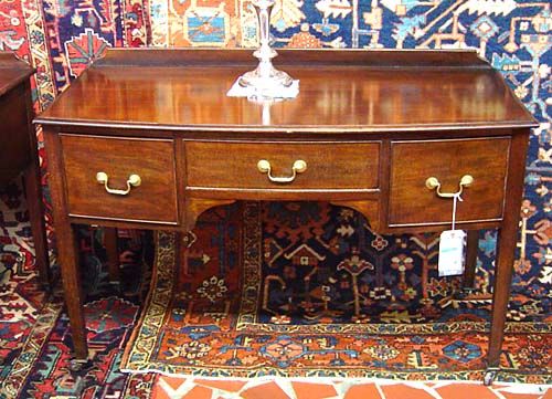 Regency style mahogany drinks table circa 1860