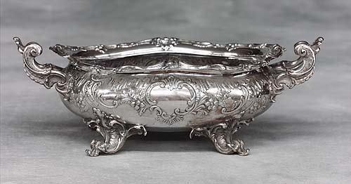 569: German Art Nouveau silver cistern late 19th centur