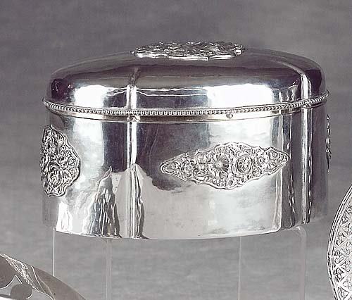 German silver box circa 1890