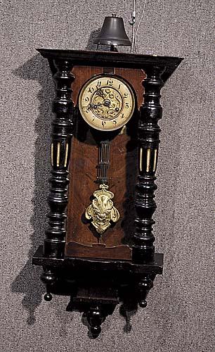 Vienna regulator wall clock early 20th century