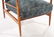 PAIR DANISH MID CENTURY MODERN ARM CHAIRS 1960 - 5