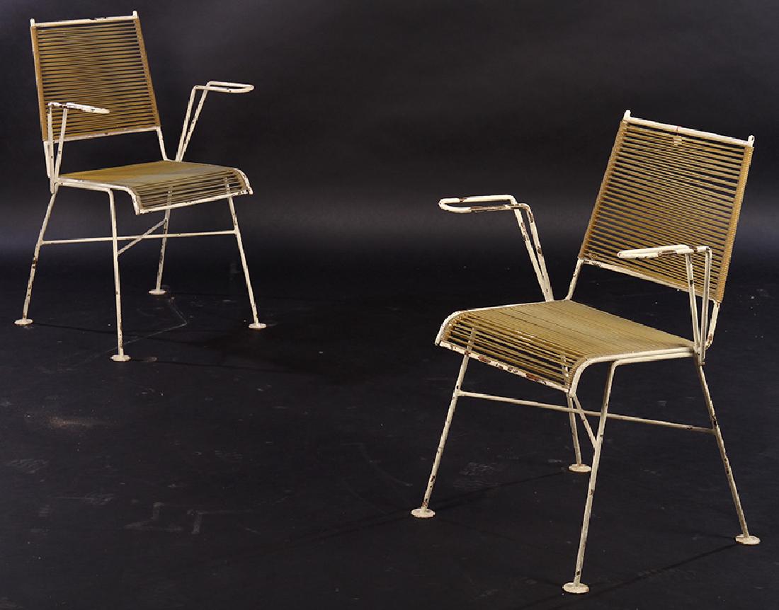 PR WROUGHT IRON CHAIRS MATHIEU MATEGOT 1950 (1 of 5)
