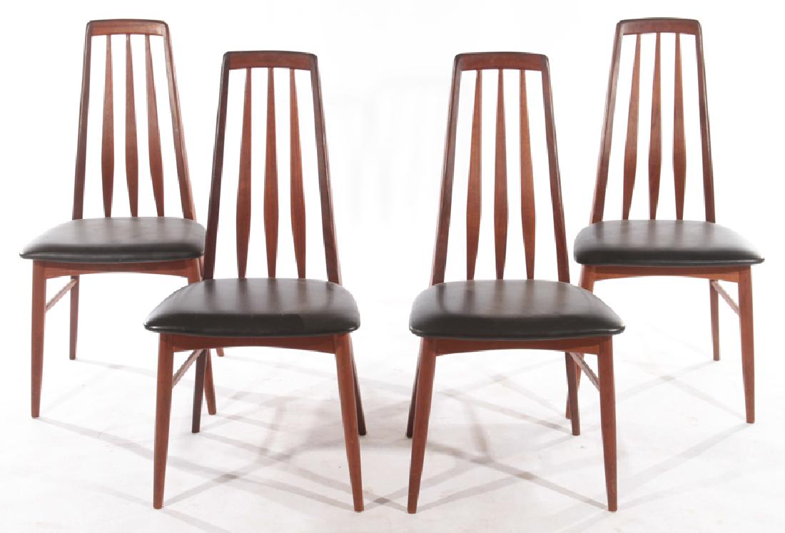 SET 4 MID CENTURY MODERN DANISH CHAIRS C.1960 (1 of 5)