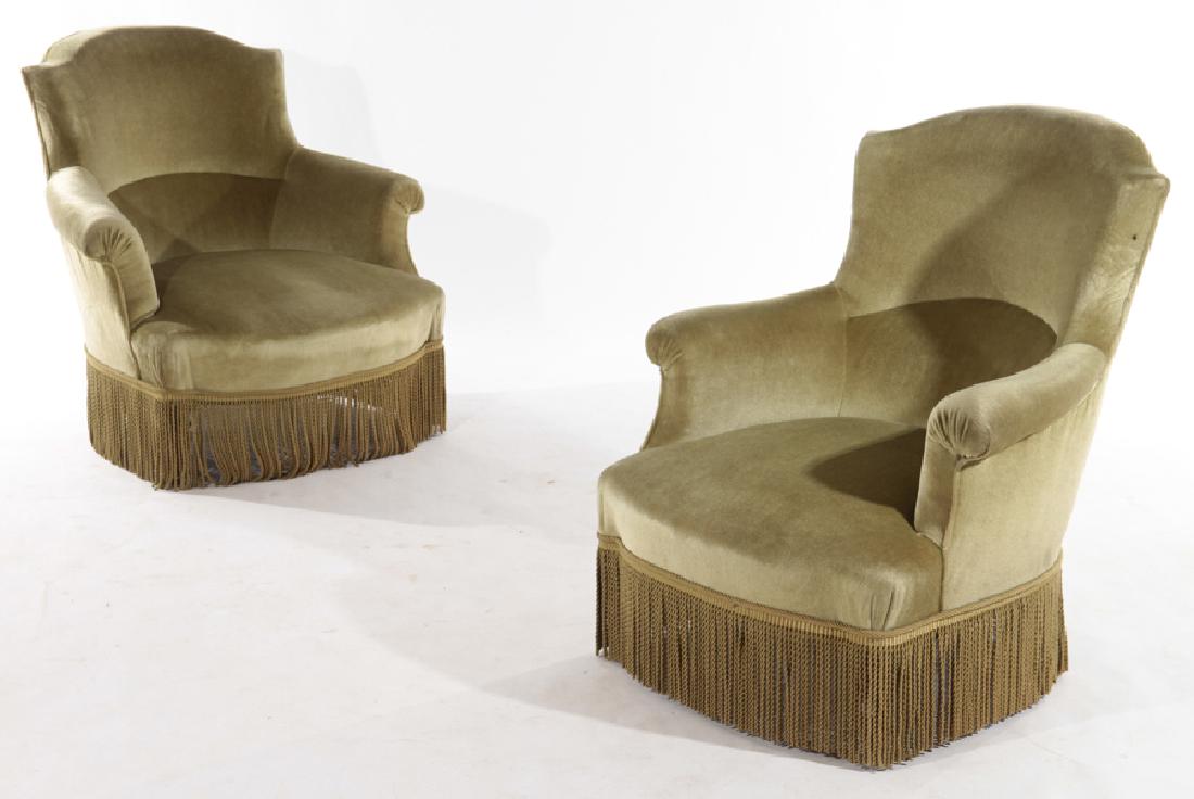 PAIR FRENCH NAPOLEAN III CHAIRS CIRCA 1870 (1 of 6)