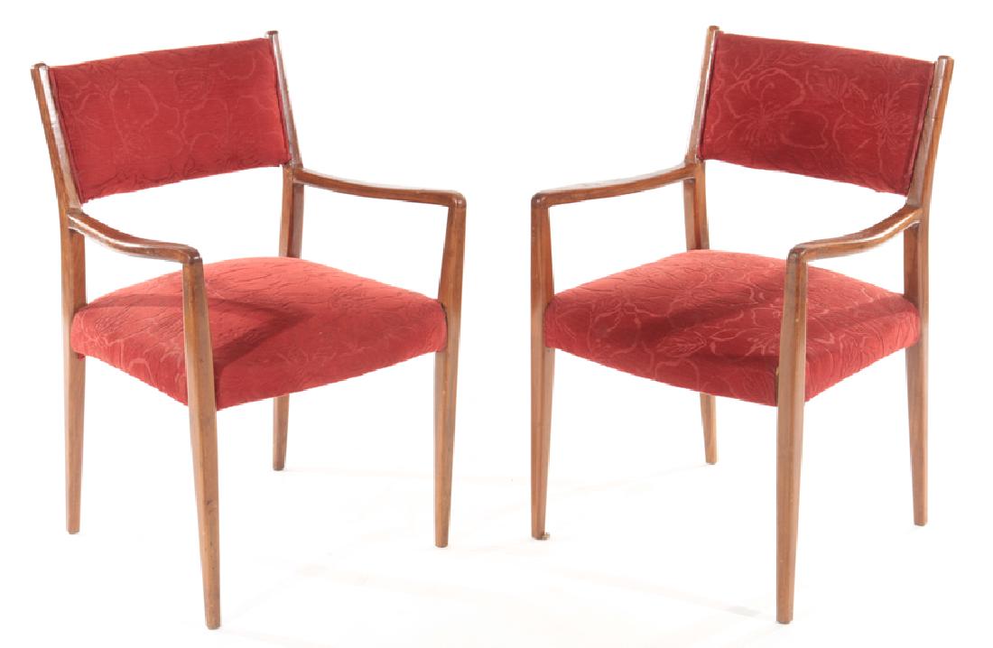 PAIR OF MODERN ARM CHAIRS CIRCA 1960 (1 of 5)