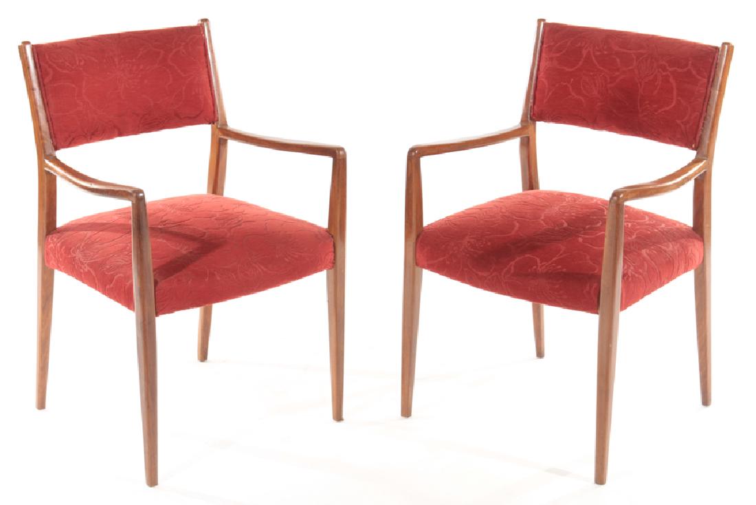 PAIR OF MODERN ARM CHAIRS CIRCA 1960 (1 of 5)