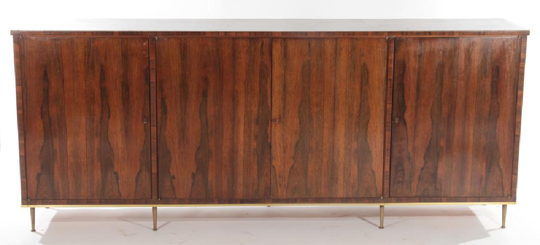 MID CENTURY MODERN ROSEWOOD SIDEBOARD C.1960 (1 of 5)