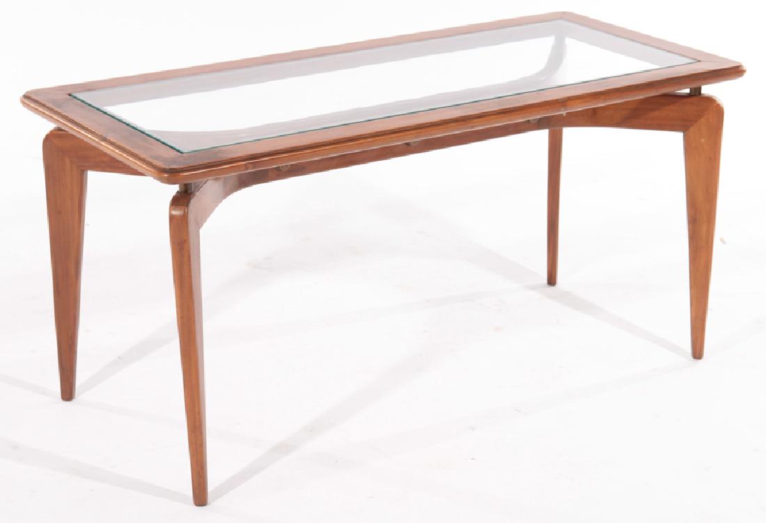MID CENTURY MODERN MAHOGANY COFFEE TABLE C.1970 (1 of 5)