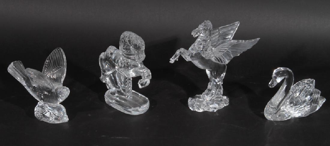 4 WATERFORD CRYSTAL FIGURINES (1 of 6)