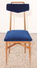 4 ITALIAN MID CENTURY MODERN OAK DINING CHAIRS - 3