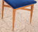 4 ITALIAN MID CENTURY MODERN OAK DINING CHAIRS - 5