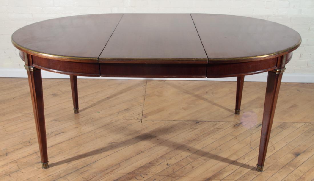 JANSEN MAHOGANY BRONZE MOUNTED DINING TABLE C1940 (1 of 3)