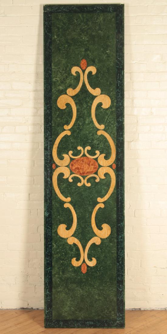 FAUX PAINTED WALL PANEL (1 of 3)