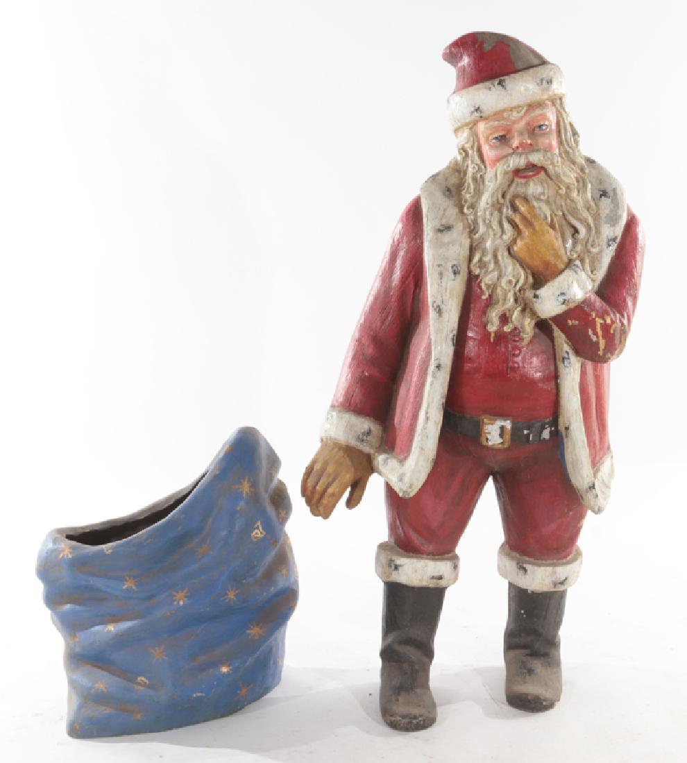 POLYCHROMED COMPOSITION SANTA CLAUS (1 of 5)