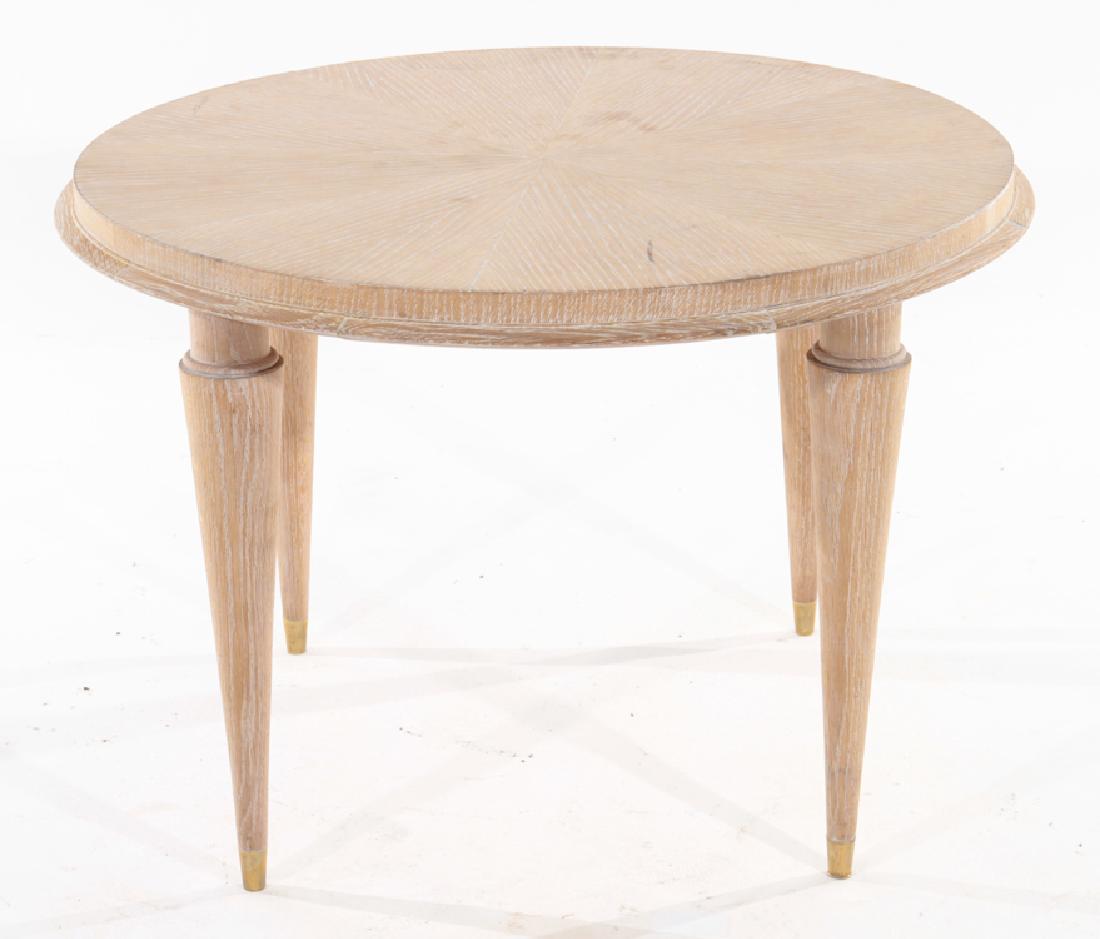 FRENCH MID CENTURY MODERN OAK COCKTAIL TABLE (1 of 3)