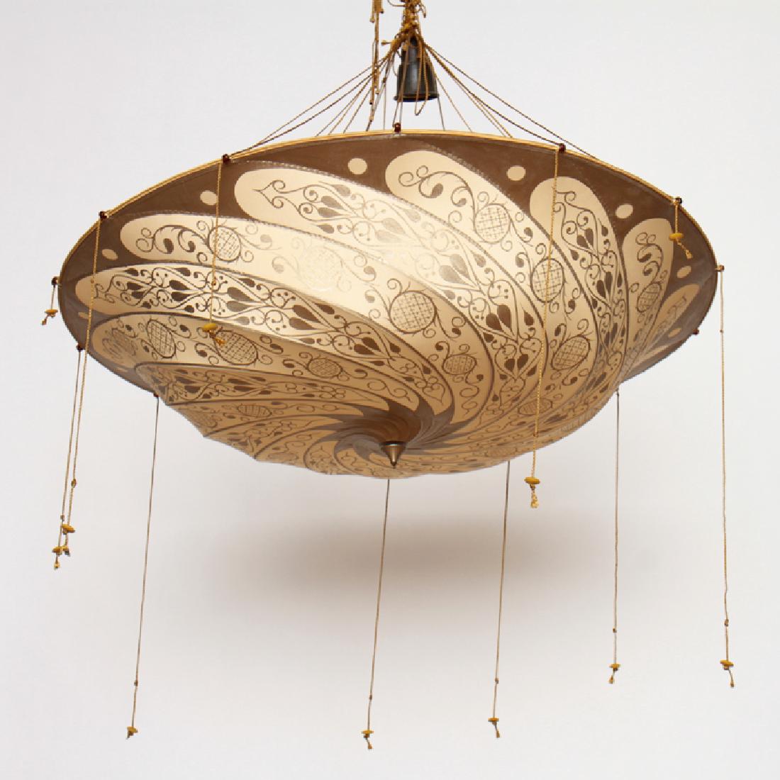 FORTUNY HANGING LIGHT FIXTURE BRONZE TRIM (1 of 5)