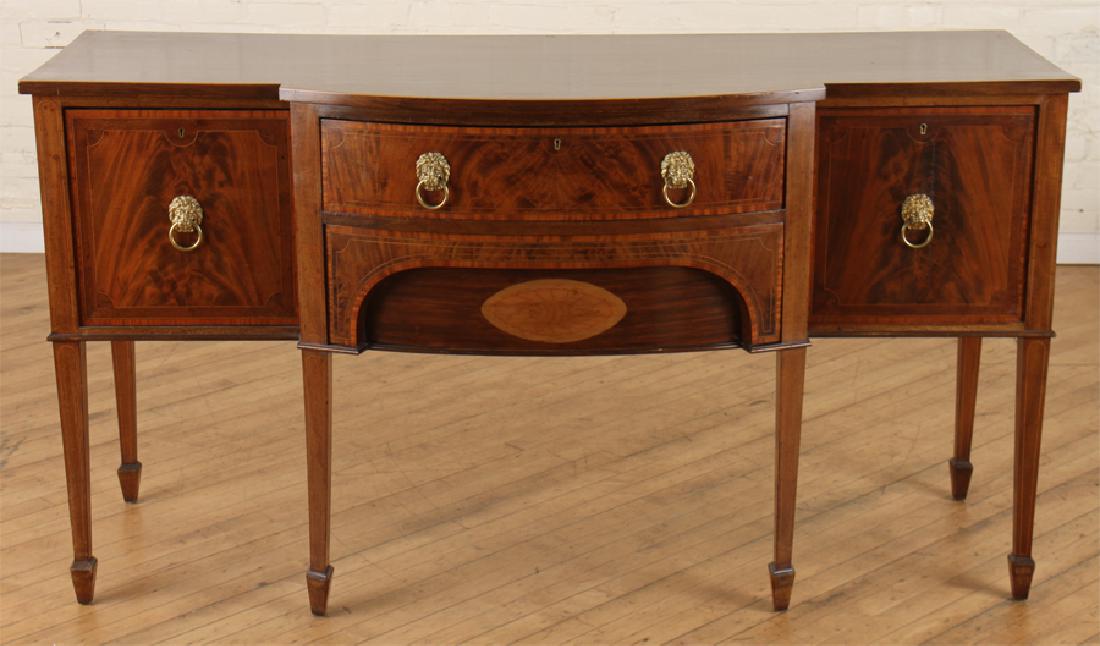 LATE 19TH CENT. ENGLISH MAHOGANY BRANDED BOARD (1 of 6)