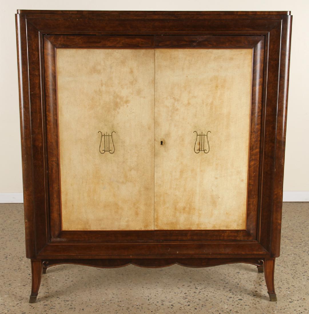 ART DECO INSPIRED 2 DOOR BAR CABINET 1940 (1 of 7)