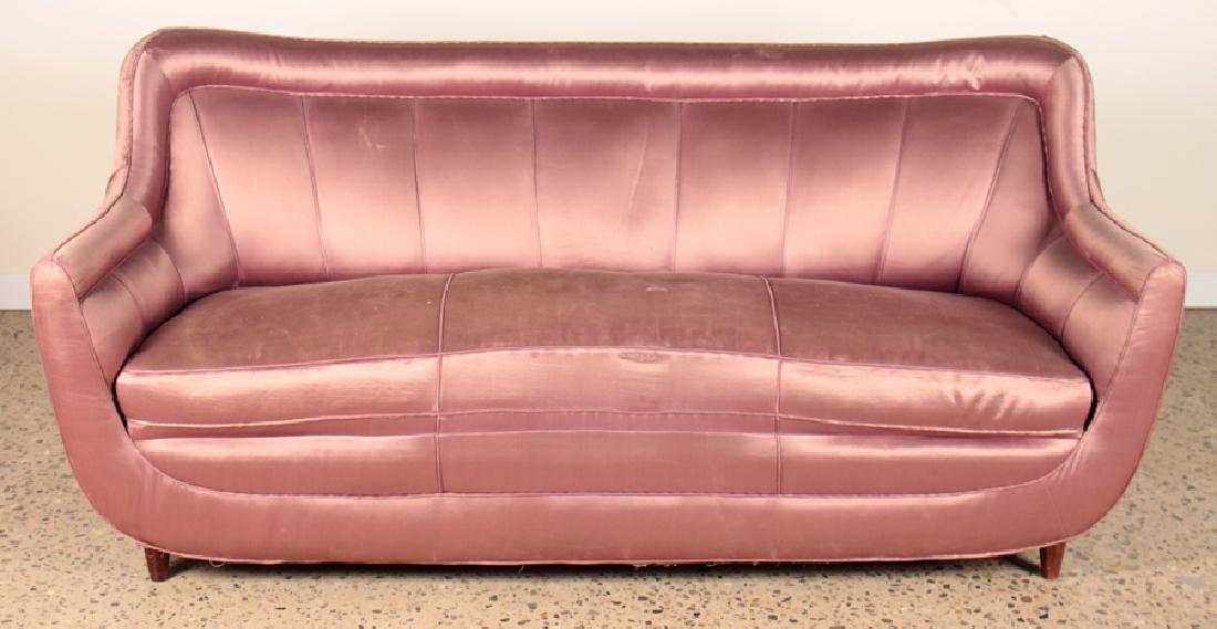 MID CENTURY MODERN SOFA MANNER OF GIO PONTI (1 of 4)