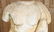 CARVED MARBLE GARDEN FIGURAL FRAGMENT - 2