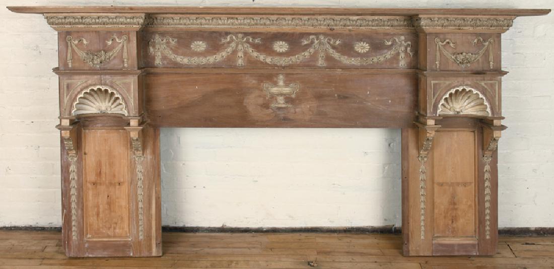 NEOCLASSICAL STYLE ARCHITECTURAL PANEL C.1900 (1 of 4)