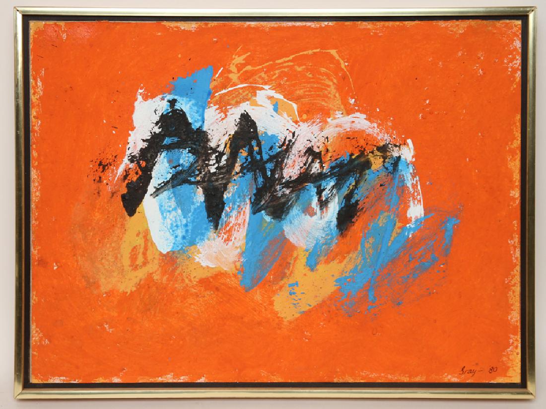 CLEVE (GINSBURG) GRAY "ROMAN WALLS #89" SIGNED (1 of 4)