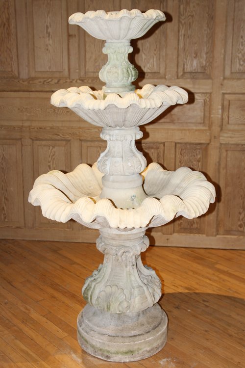 MULTI PIECE HADDONSTONE CAST STONE FOUNTAIN (1 of 6)