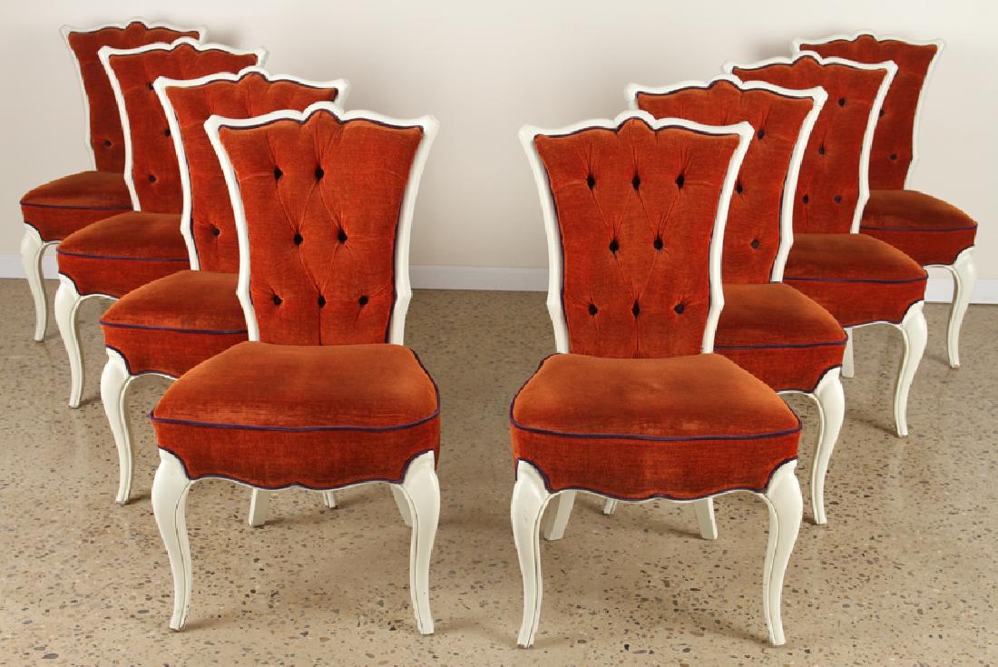SET 8  FRENCH DINING CHAIRS REGENCY HOLLYWOOD (1 of 5)