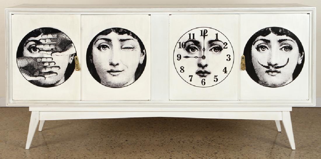 ITALIAN SIDEBOARD MANNER OF FORNASETTI C.1960 (1 of 7)
