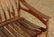 MID CENTURY MODERN ROCKING CHAIR SLOPED ARMS - 3