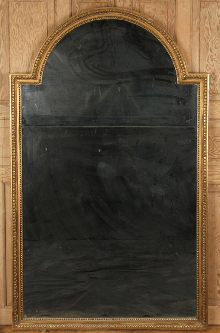 AN ARCHED TOP GILT MIRROR CIRCA 1940 (1 of 4)
