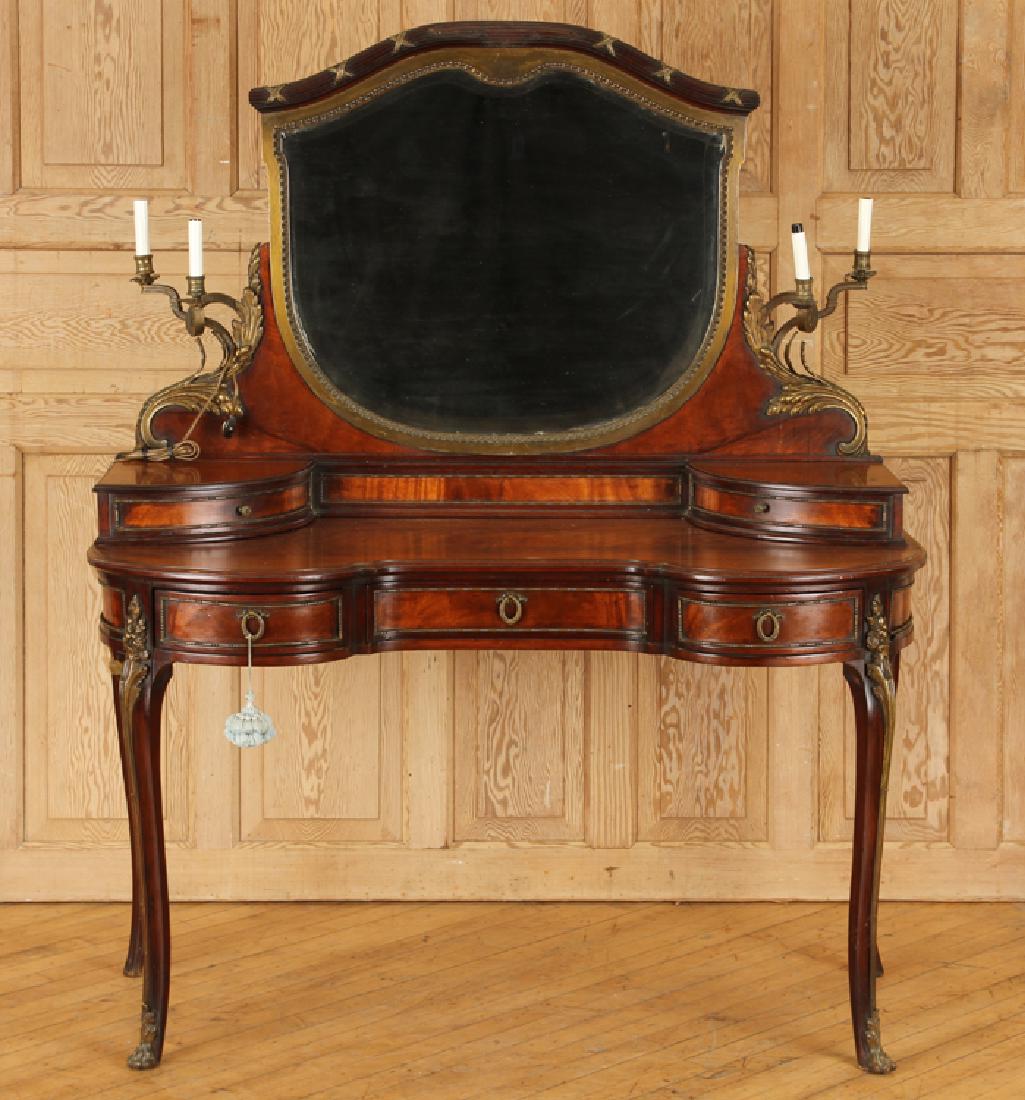 MAHOGANY DRESSING TABLE MANNER FRANCOISE LINKE (1 of 7)