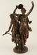JEAN LOUIS GREGOIRE BRONZE FEMALE FIGURES SIGNED