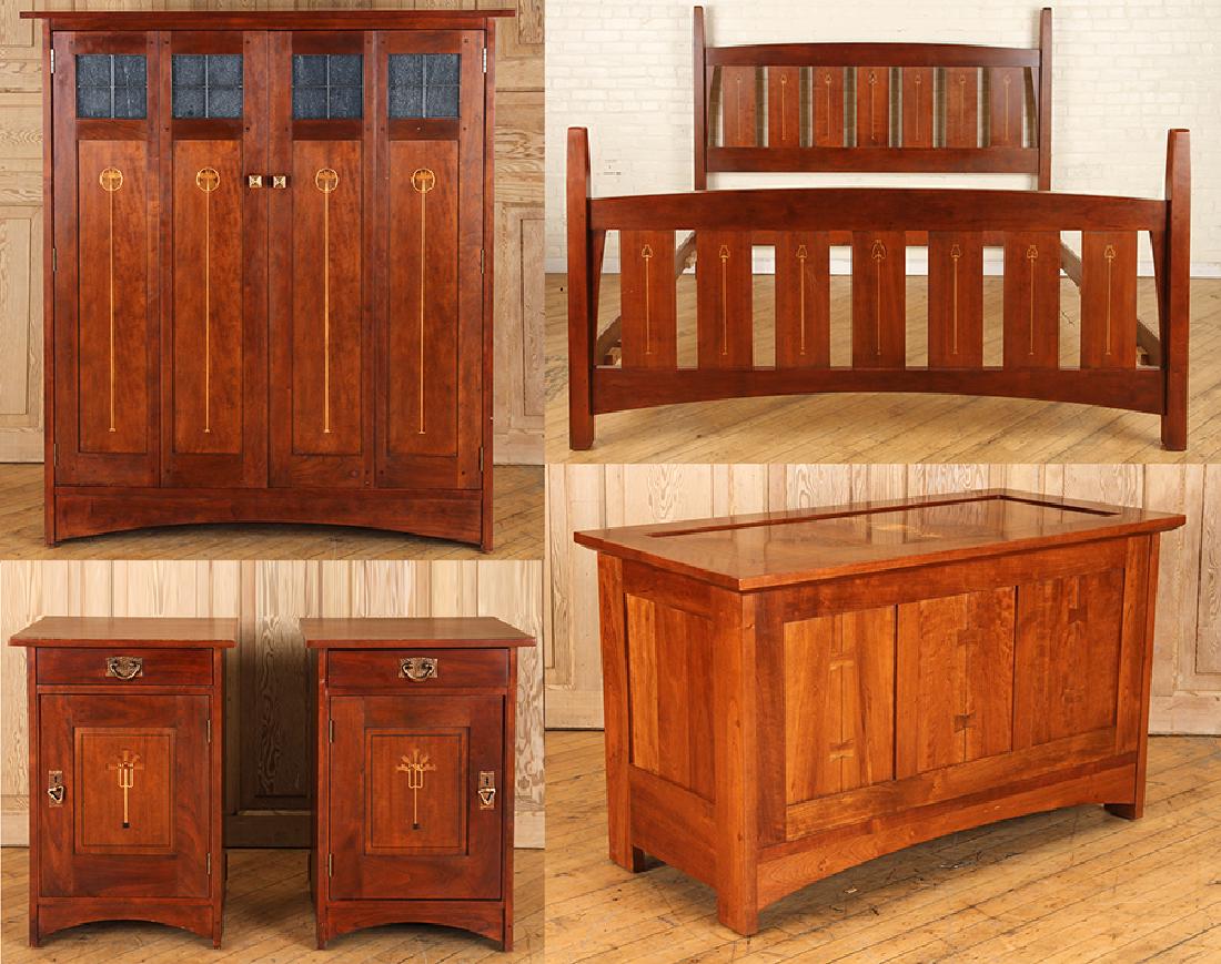 CHERRY STICKLEY BEDROOM SUITE 2002 COLLECTORS ED.