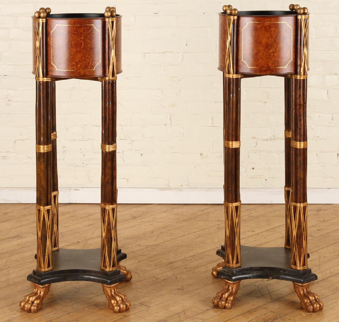 PAIR REGENCY STYLE PLANTERS ATTR. MAITLAND SMITH (1 of 5)