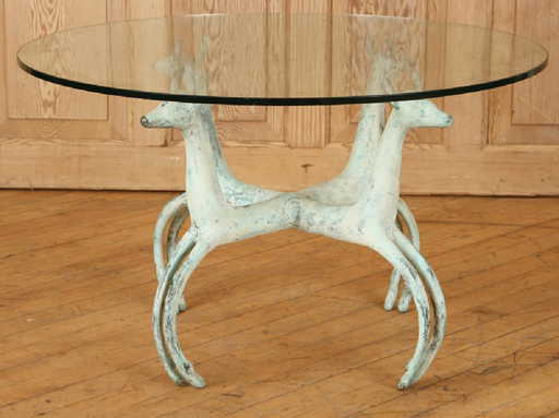 Armand Albert Rateau Style Deer Form Coffee Table