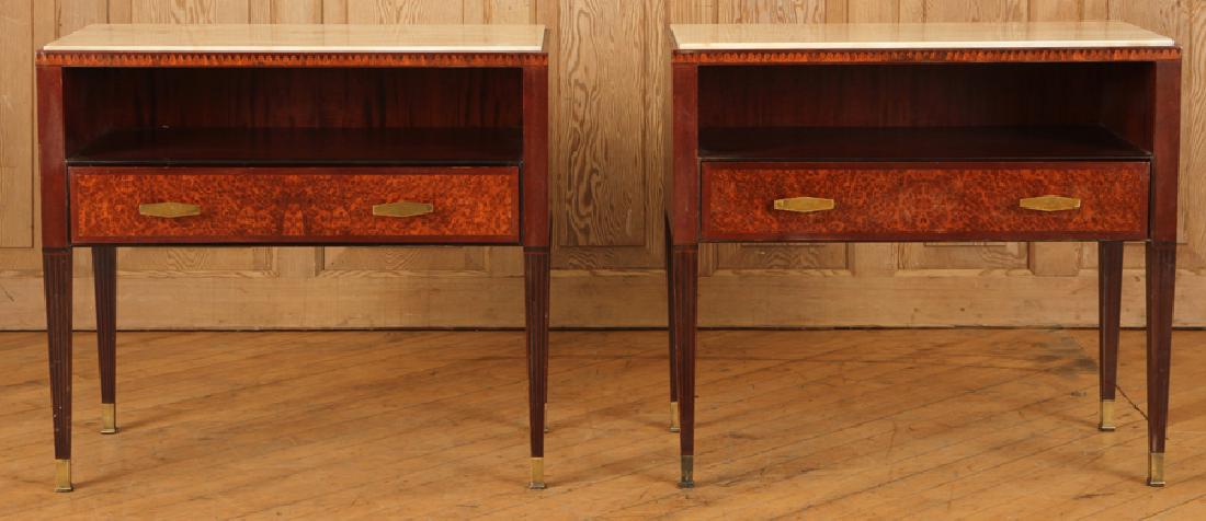 PAIR ITALIAN SIDE TABLES MANNER OF PAOLO BUFFA (1 of 5)