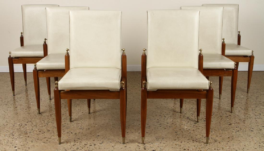 SET 6 MID CENTURY MODERN DINING CHAIRS 1950 (1 of 5)