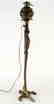 P.E. GUERIN BRONZE OSTRICH LEG FORM FLOOR LAMP
