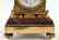 LATE 19TH C FRENCH BARANCOURT BRONZE MANTLE CLOCK - 4