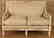 CARVED PAINTED FRENCH LOUIS XVI STYLE SETTEE 1920 - 2