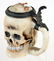 THREE GERMAN PORCELAIN CHARACTER BEER STEINS - 8
