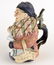 GERMAN SCHIERHOLZ PORCELAIN CHARACTER BEER STEIN