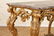 18TH CENT. ITALIAN MARBLE TOP GILT WOOD CONSOLE - 4